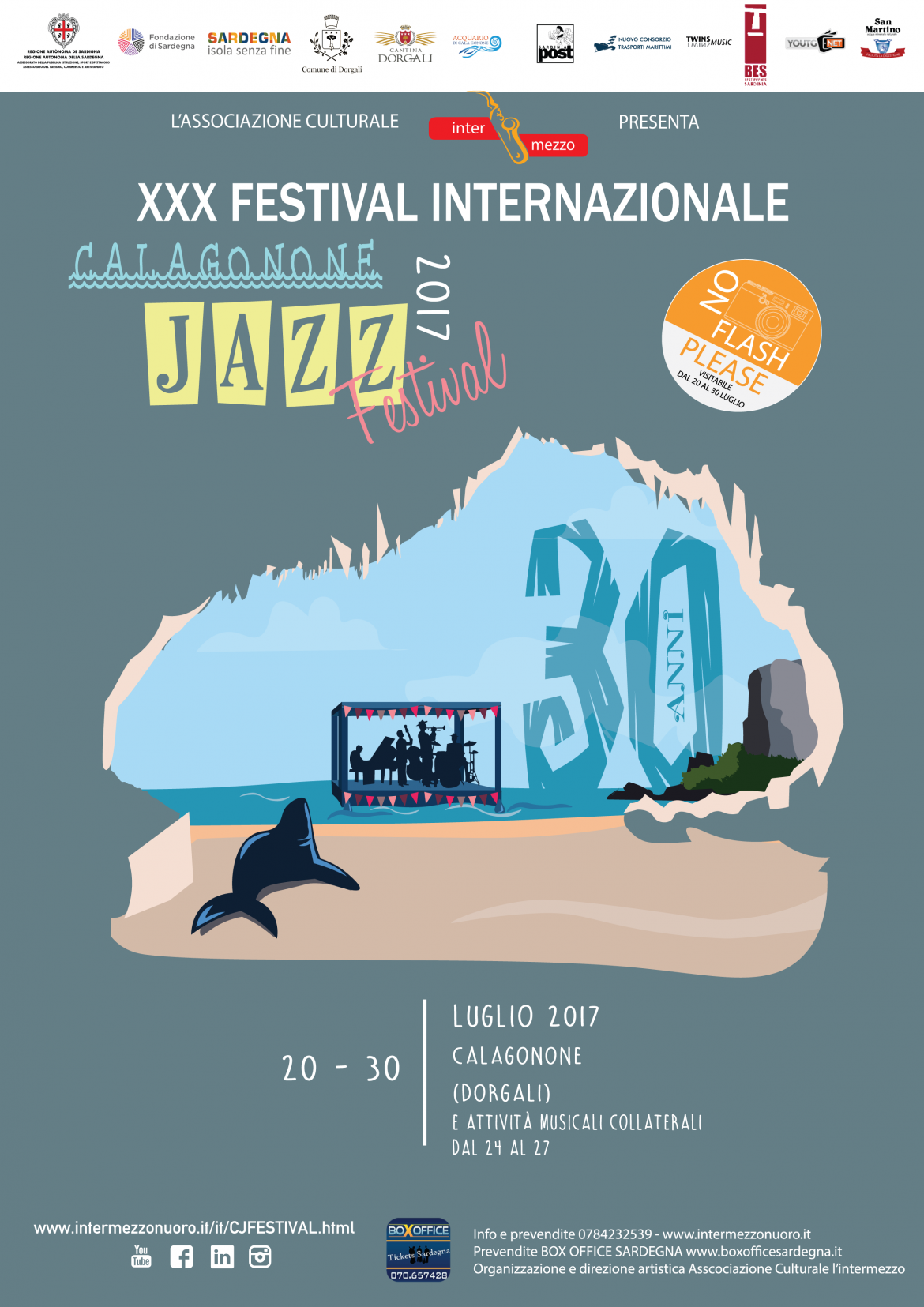 XXX edizione del Cala Gonone Jazz Festival.