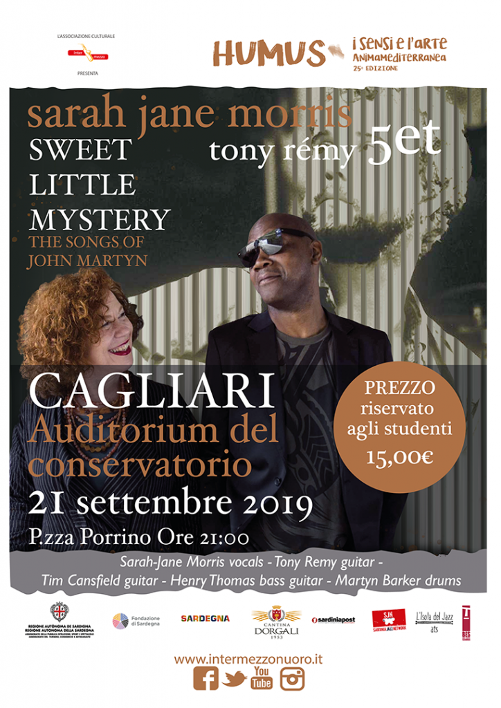 Sarah Jane morris 2019