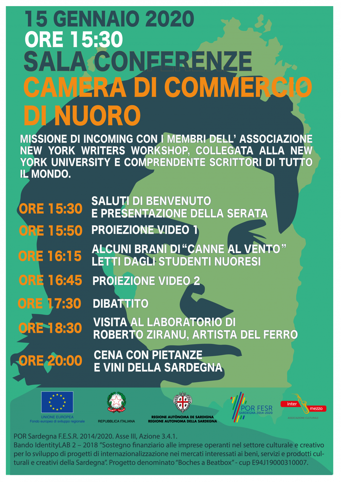 Missione di Incoming : Sala conferenze Camera di Commercio di Nuoro