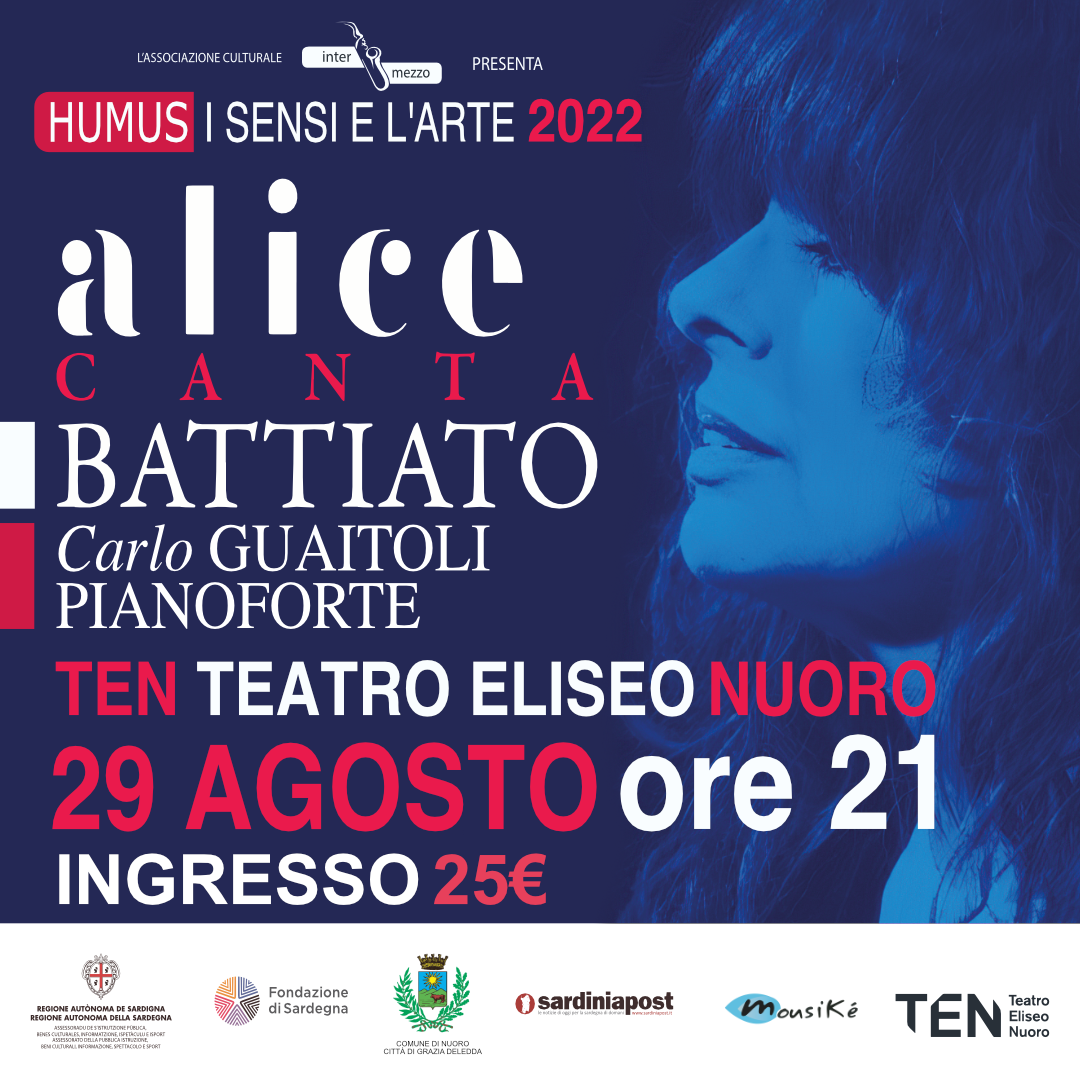 Alice Canta Battiato, lo spettacolo arriva a Nuoro