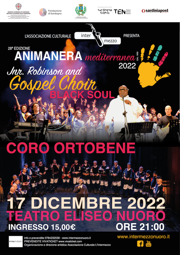 Il 17 dicembre torna il gospel organizzato da Intermezzo Nuoro